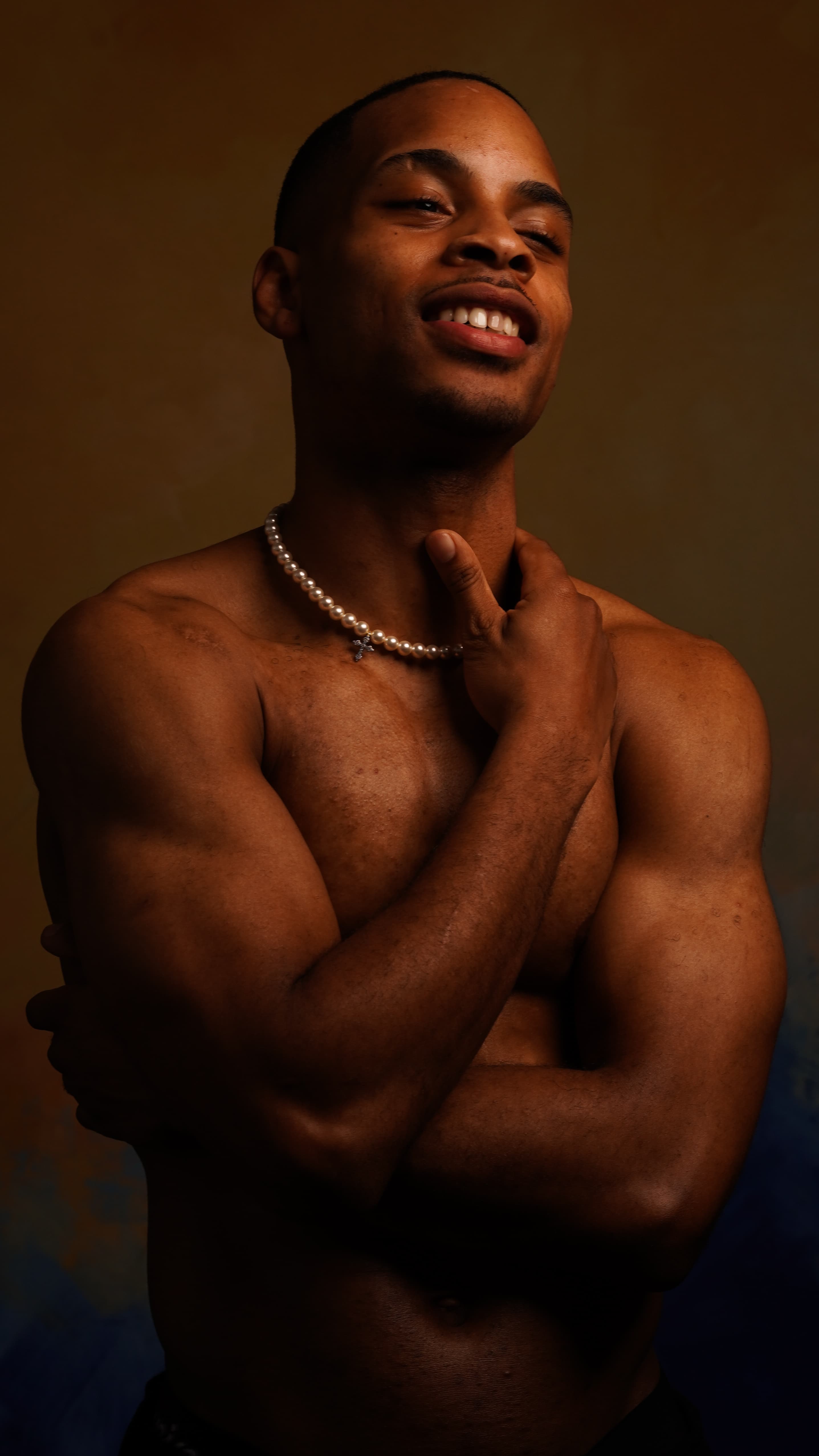 Portrait Photograph, NYC Model, Sharp Image, Retro Design Style 